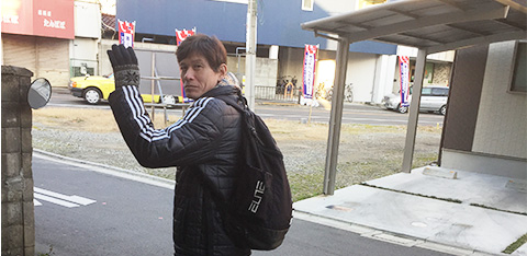 しっかり練習、終われば仲良し